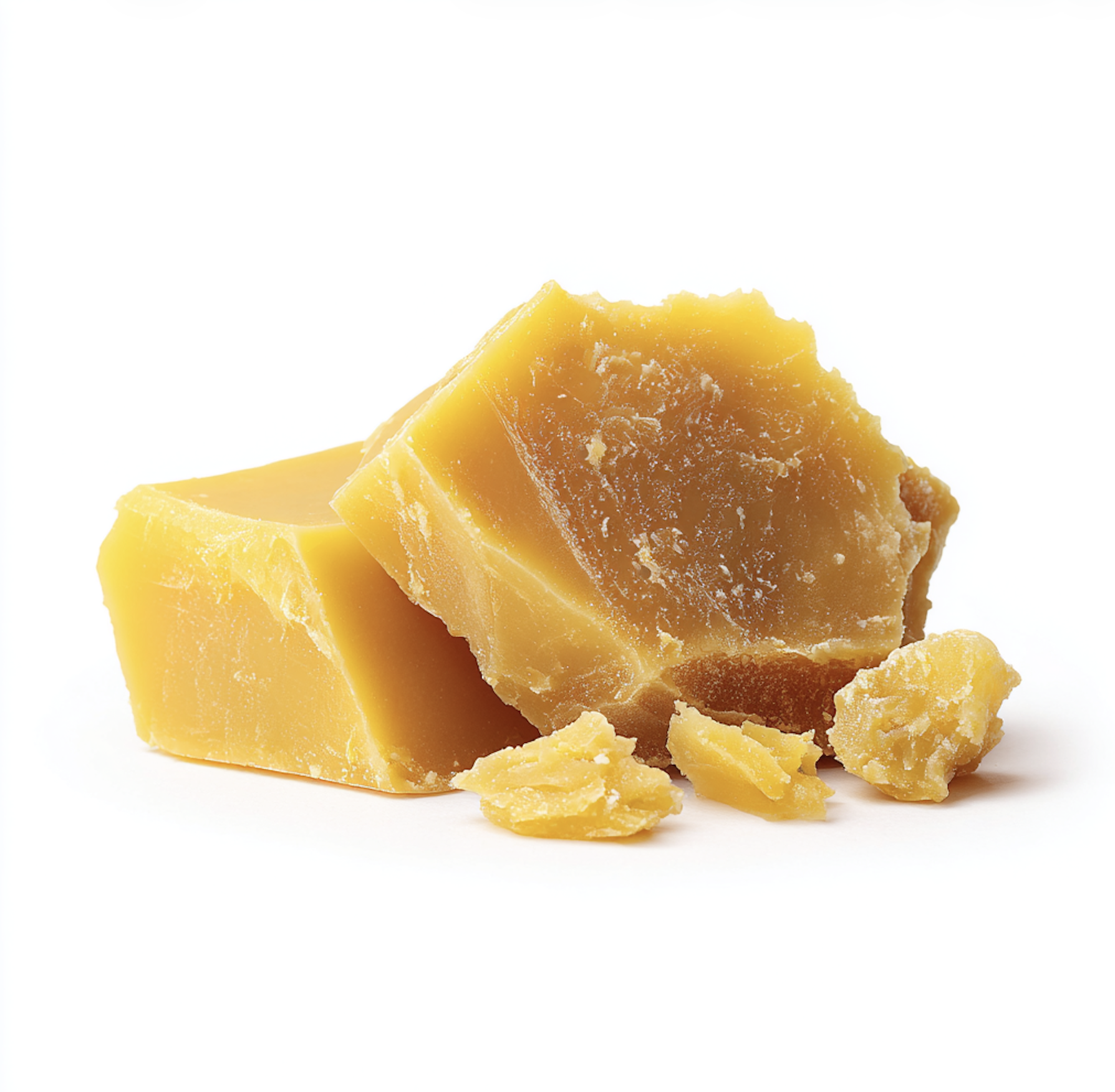 Raw organic beeswax